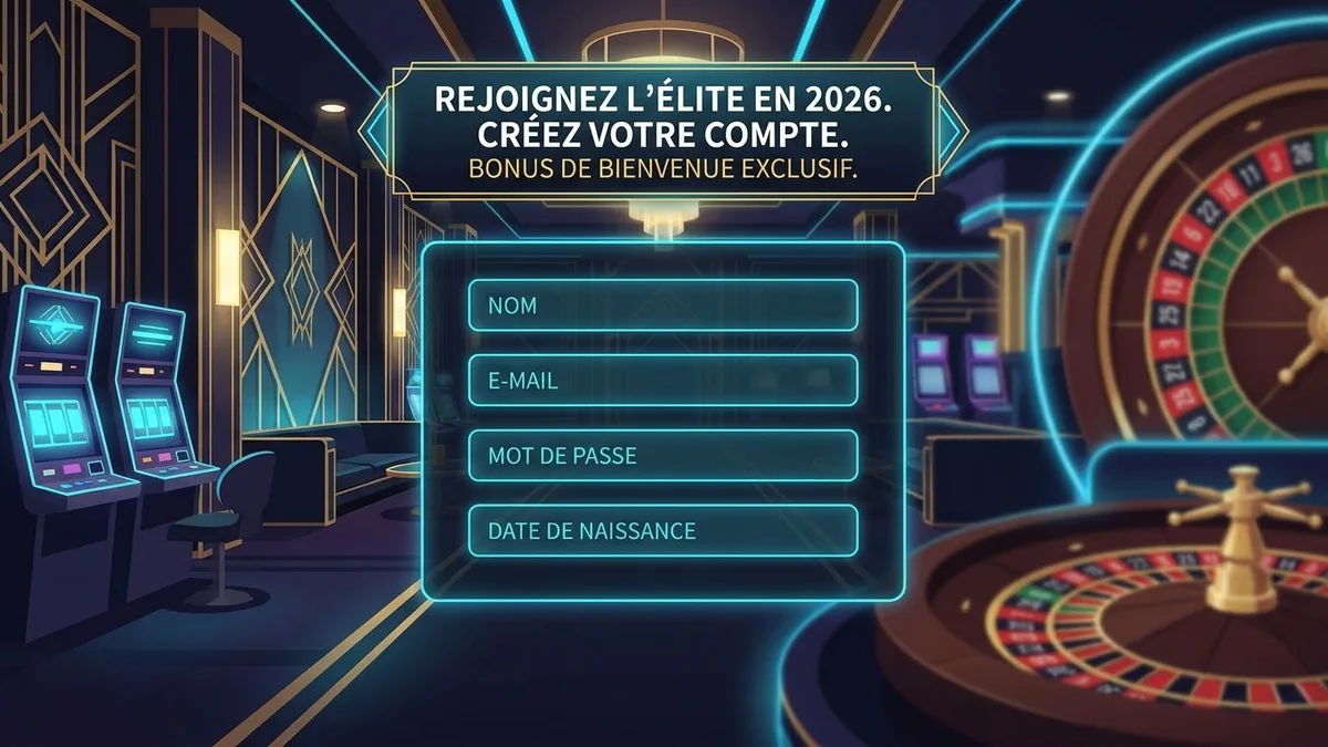 Inscription avec bonus
